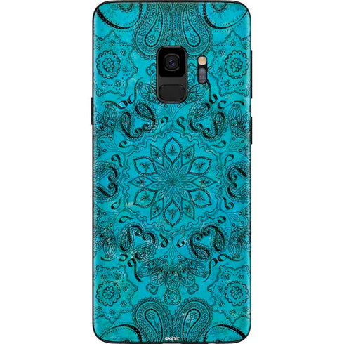 Blue Zen Ginseng Galaxy S9 Skin